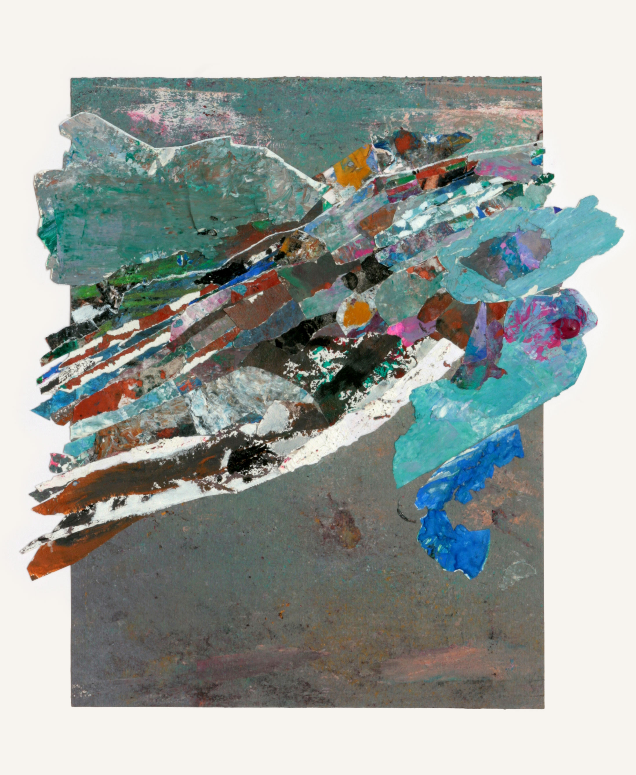 Peinture à la gouache sur papier
