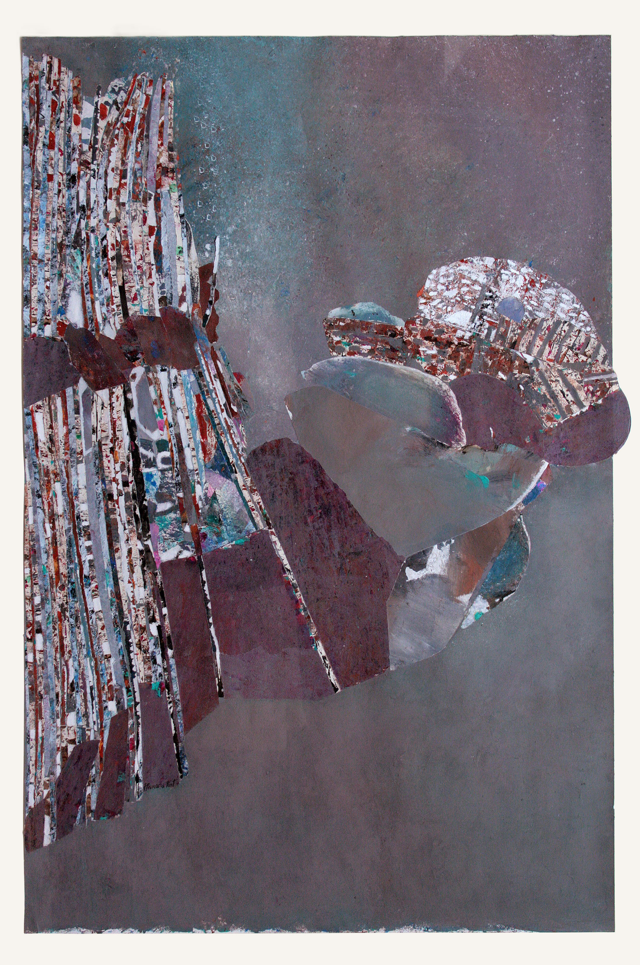 Peinture à la gouache sur papier