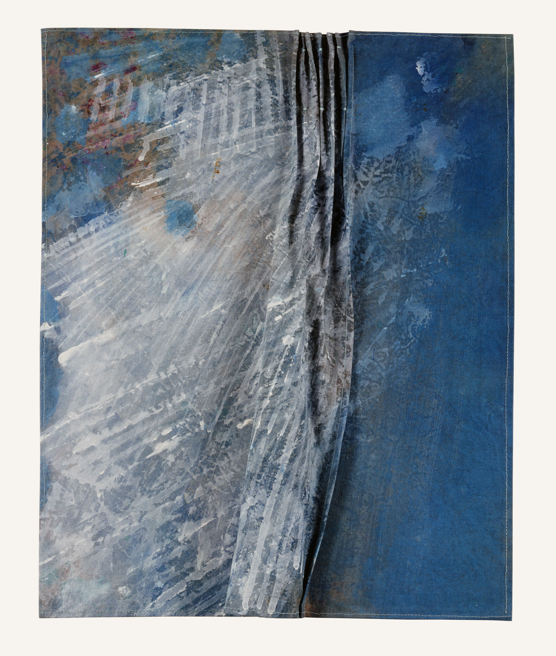 Peinture acrylique sur toile marouflée sur bois