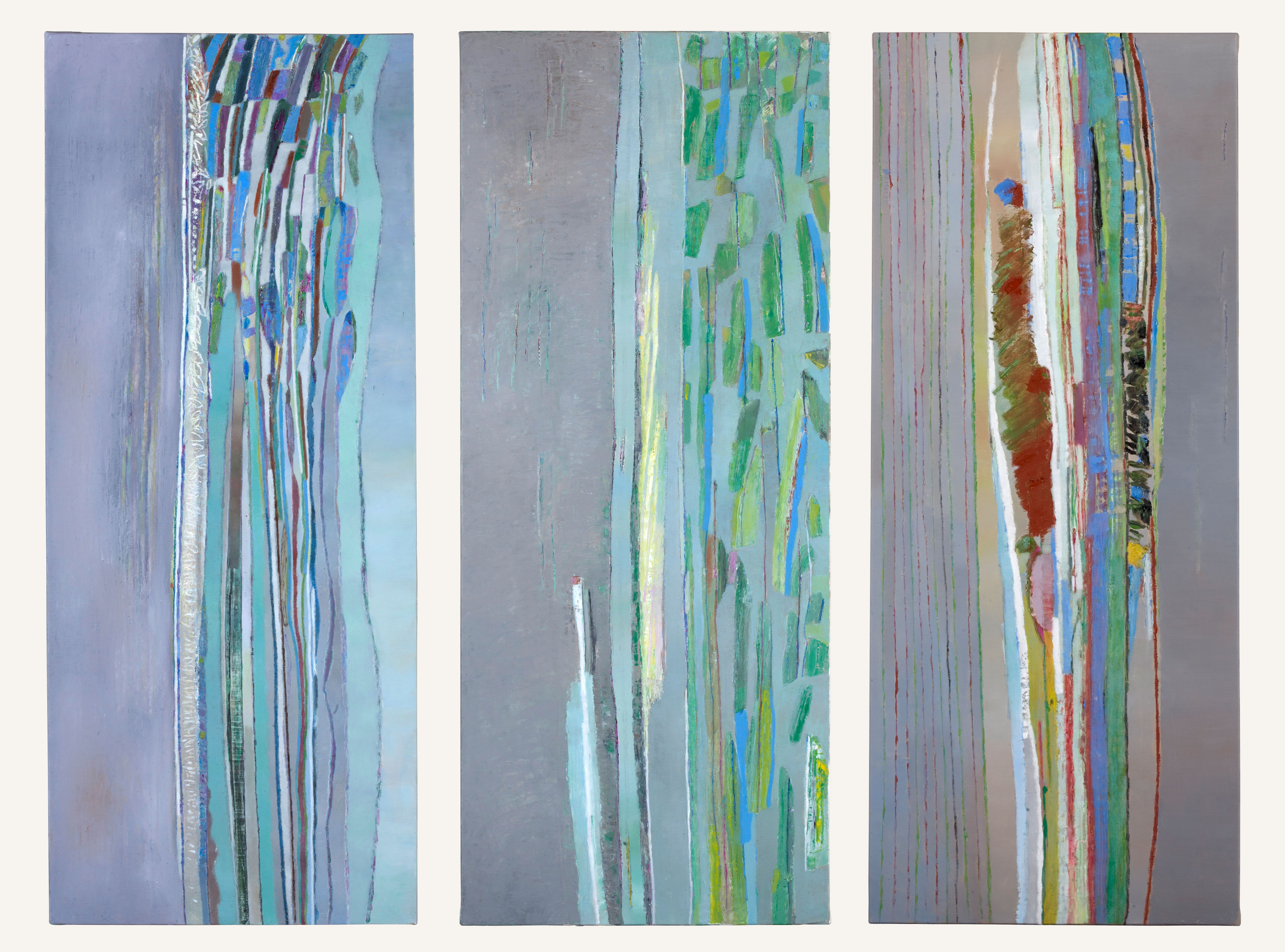 Peinture à l'huile sur toile sur le thème du jardin