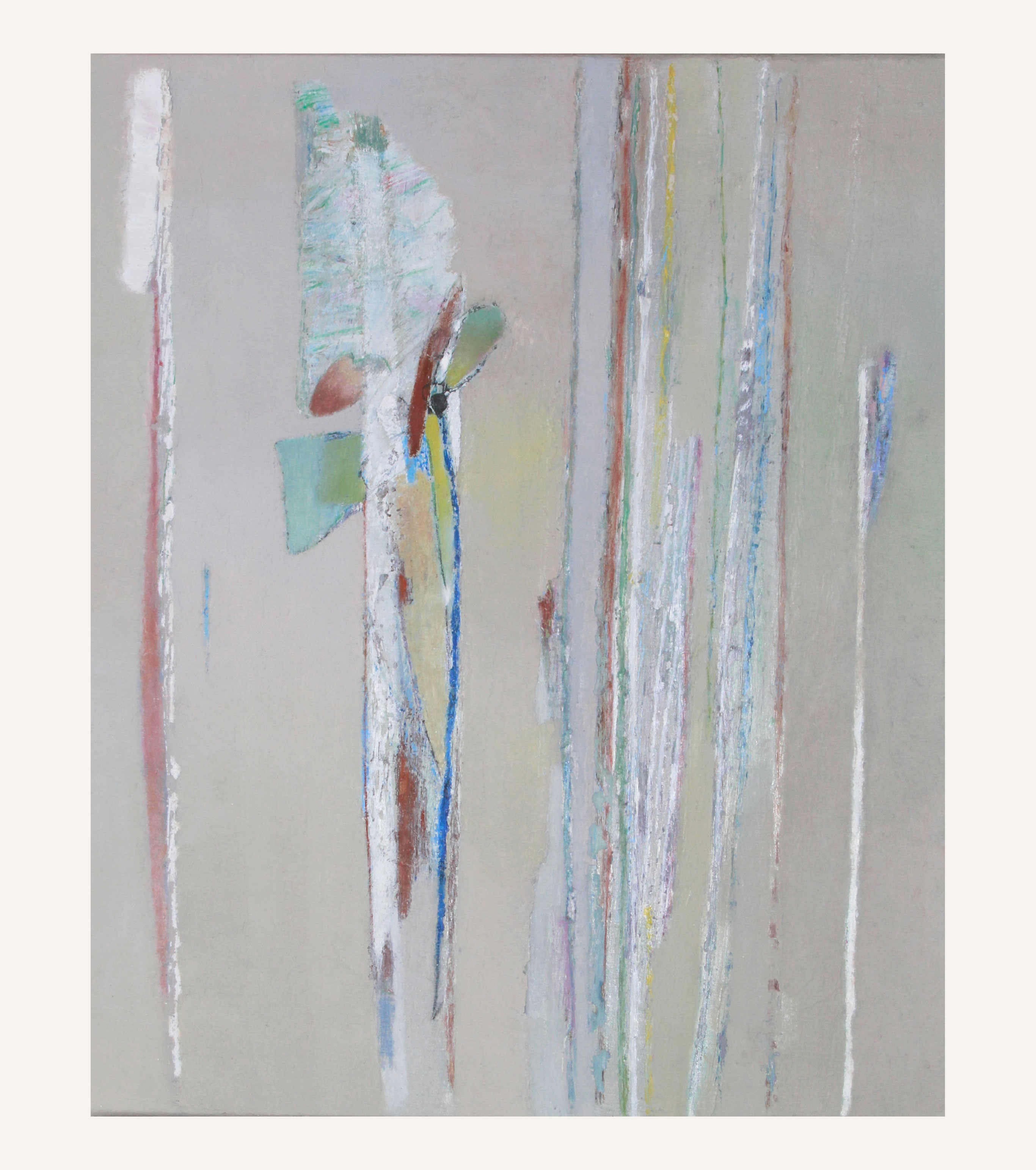 Peinture à l'huile sur toile sur le thème du jardin