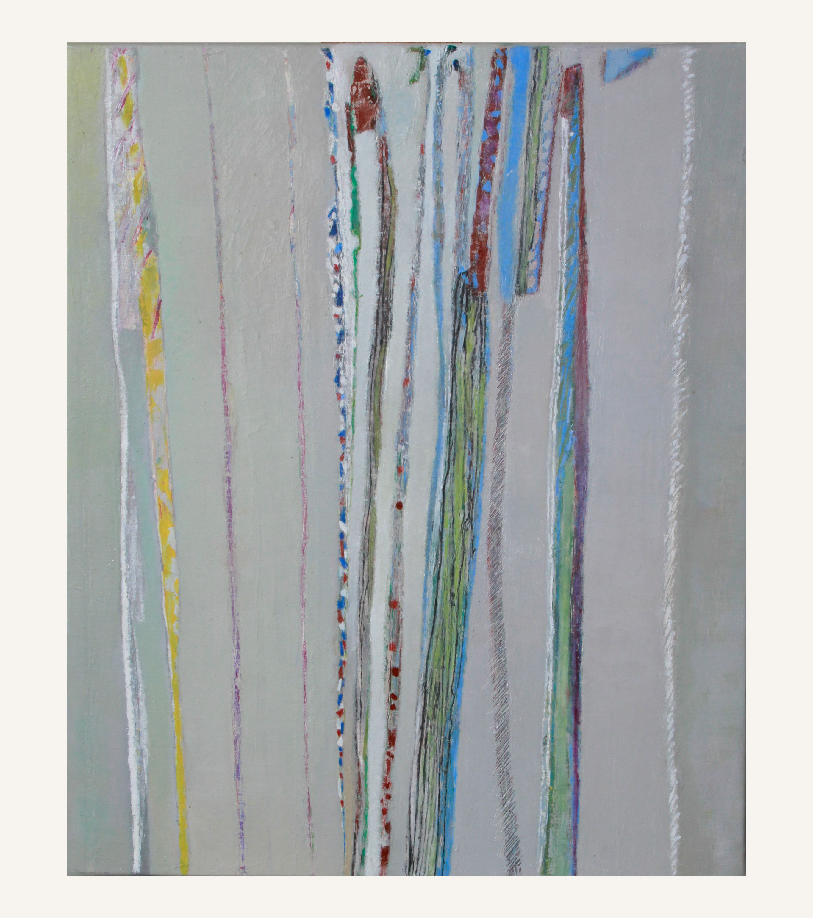 Peinture à l'huile sur toile sur le thème du jardin