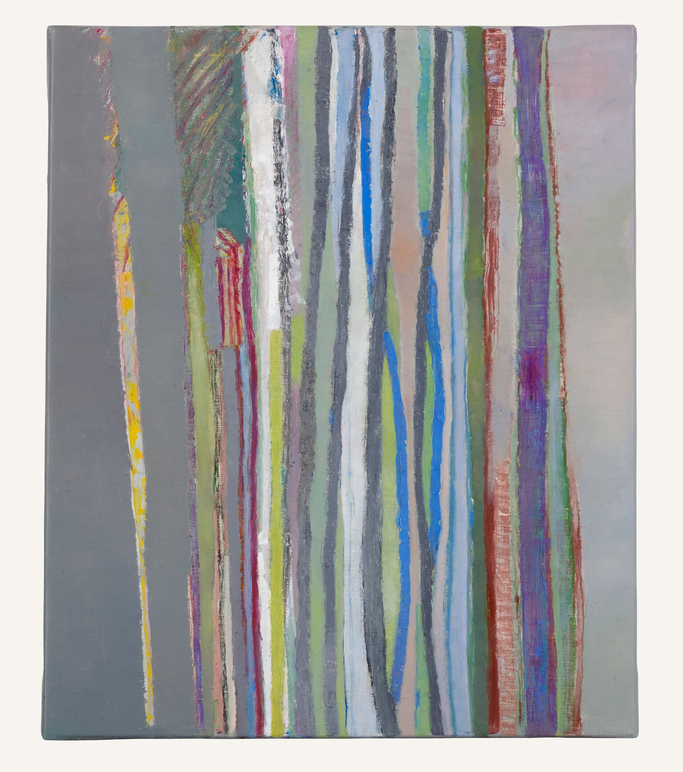 Peinture à l'huile sur toile sur le thème du jardin