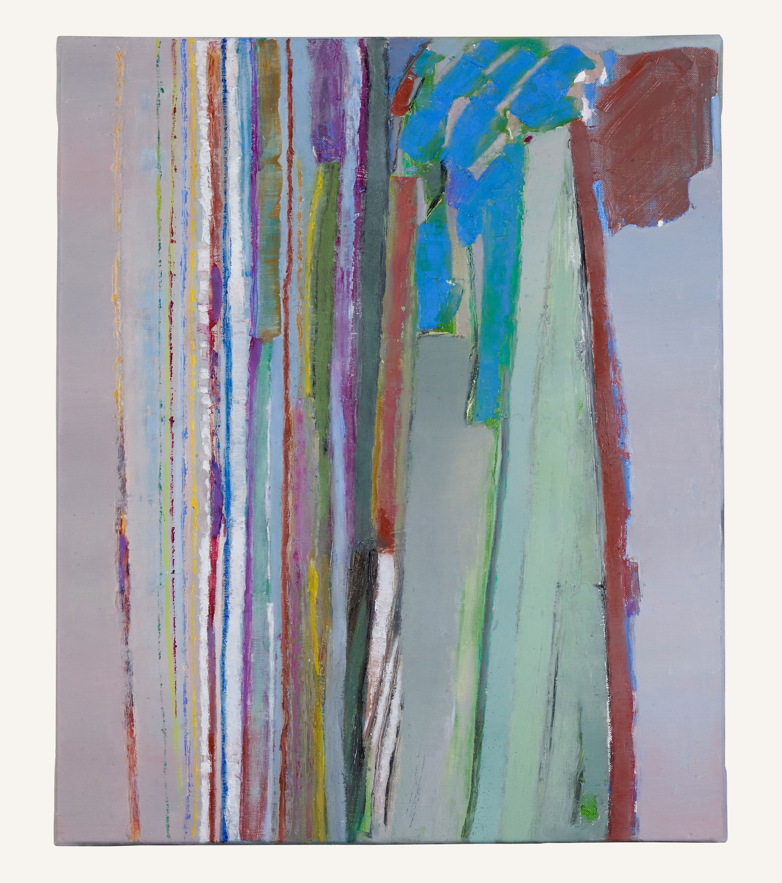 Peinture à l'huile sur toile sur le thème du jardin